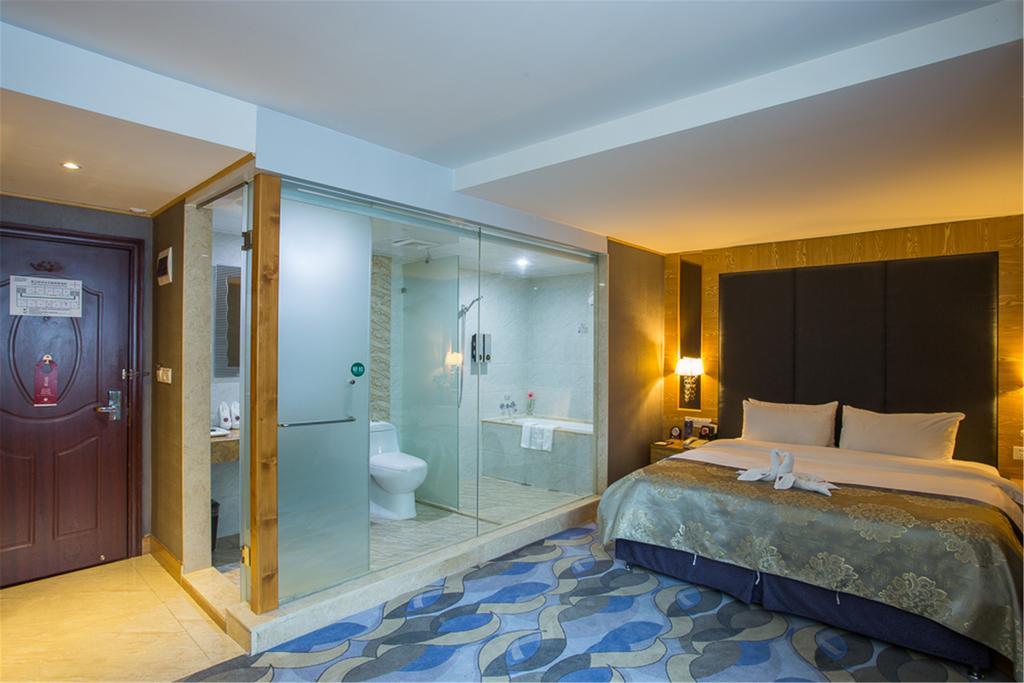 Wa King Town Hotel Kanton Zimmer foto